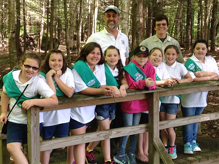 Girl Scout Event at Clark's Bears, Lincoln, NH